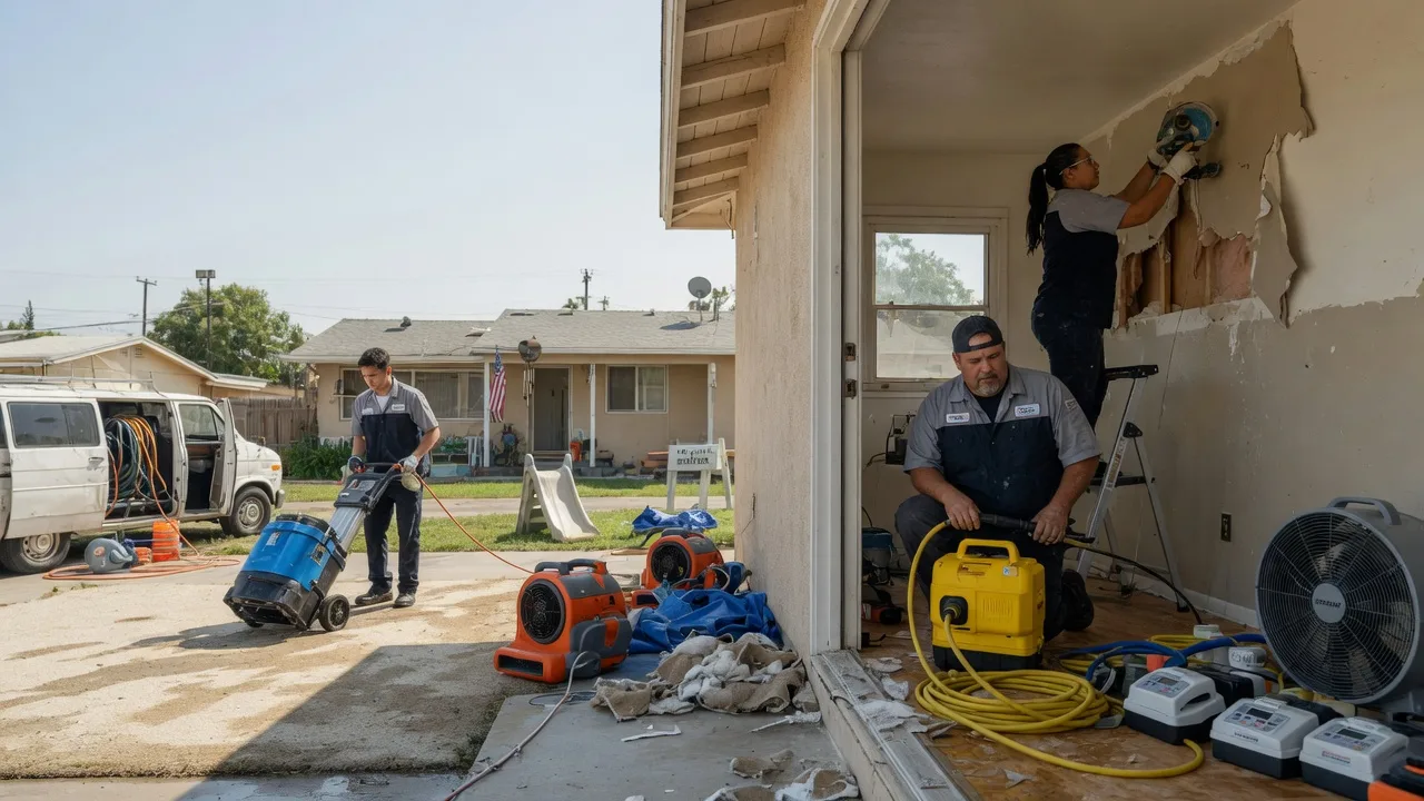 Water Damage Restoration in Dublin, CA near me